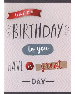 OPEN Open - Happy Birthday to you lettering YOURS TRULY EF EVERYDAY (Pack Size: 6)
