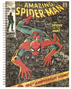 NOTEBOOK A4 TWIN WIRE MARVEL The AMAZING SPIDER-MAN (Pack Size: 4)