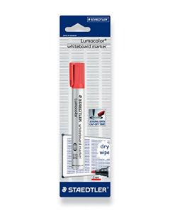 MARKER WHITEBOARD RED  LUMOCOLOR BLISTER CARDED (Pack Size: 10)