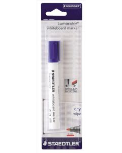 MARKER WHITEBOARD BLUE LUMOCOLOR BLISTER CARDED (Pack Size: 10)