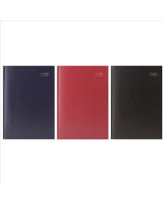 DIARY A4 DAY A PAGE CASEBOUND HARDBACK 3088 (Pack Size: 5)