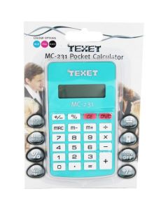 CALCULATOR POCKET BATTERY TEXET (Pack Size: 12)