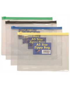 WALLET 10x8 A5 ZIPPY BAG (Pack Size: 12)
