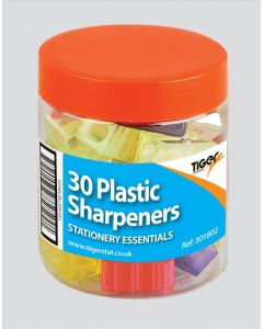 SHARPENER PLASTIC TUB TIGER (Pack Size: 30)