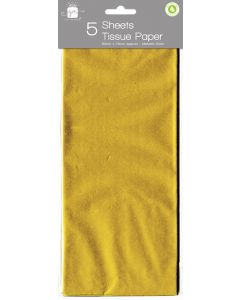 TISSUE PAPER GOLD 5 PACK EVERYDAY (Pack Size: 12)