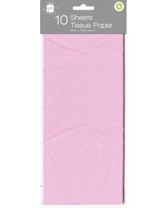 TISSUE TISSUE PAPER LIGHT PINK 10 PACK EVERYDAY (Pack Size: 12)
