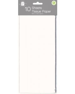 TISSUE TISSUE PAPER WHITE 10 PACK EVERYDAY (Pack Size: 12)