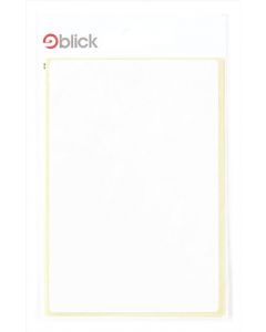 LABELS 80mmX120mm WHTE (80120) BLICK (Pack Size: 20s)